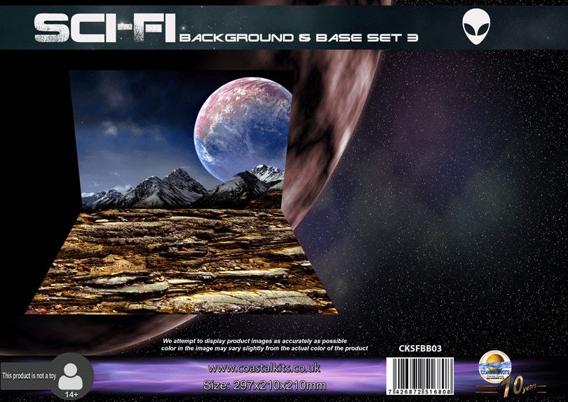 Sci-Fi Base &amp; Background 3