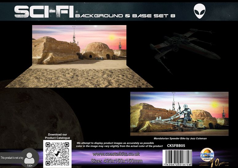 Sci-Fi Base &amp; Background 8