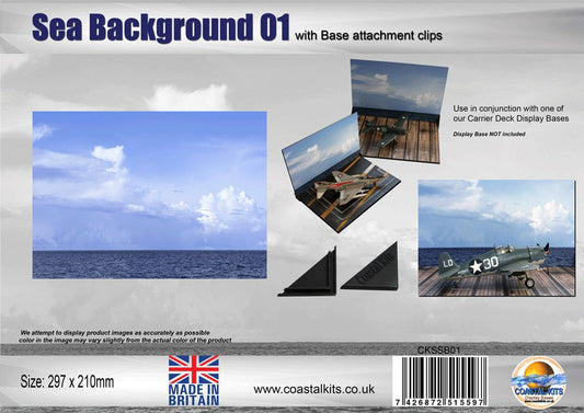 Sea Background 01  with attachment clips