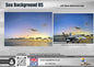Sea Background 05 with attachment clips