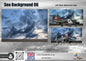 Sea Background 06 with attachment clips