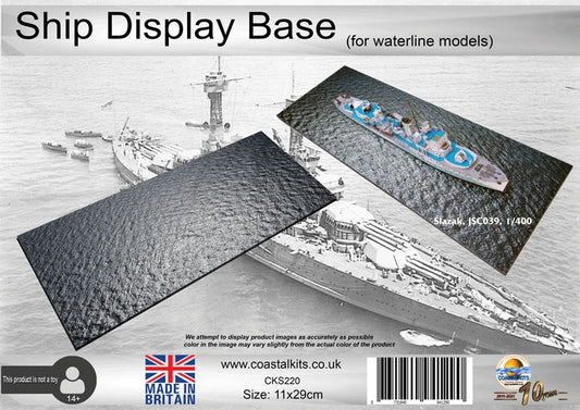 Ship Display Base for waterline models 