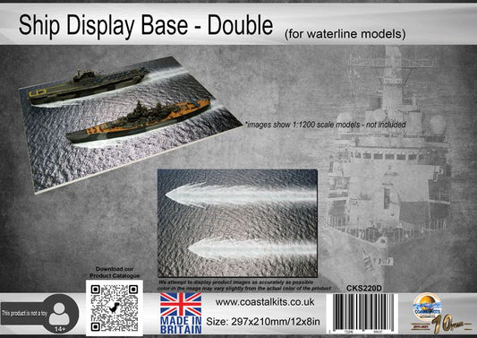 Display Base Fore Model Ship – Coastal Display Bases