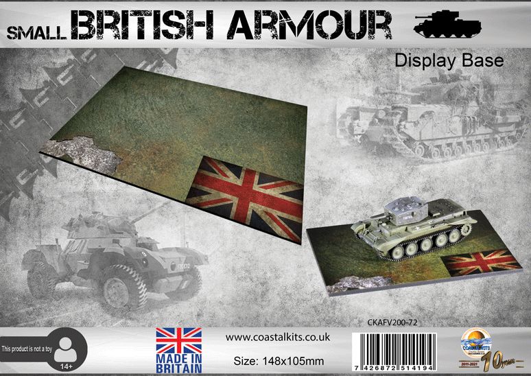 Small British Armour Display Base 