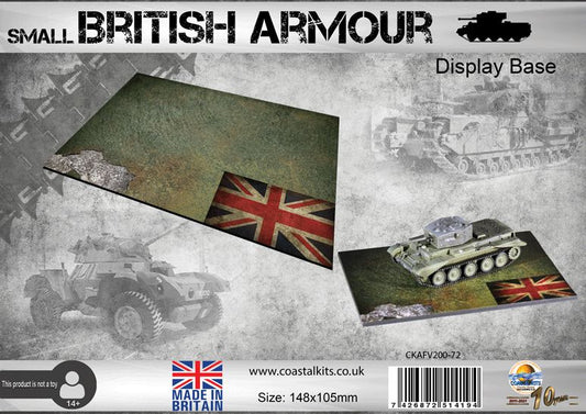 Small British Armour Display Base 