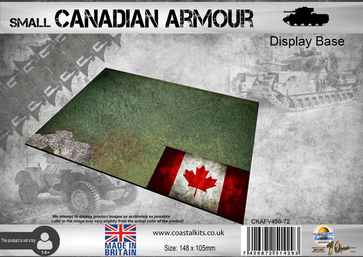 Small Canadian Armour Display Base