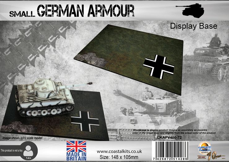 Small German Armour Display Base