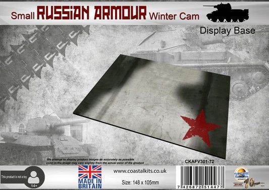 Small Russian Armour Winter Cam Display Base