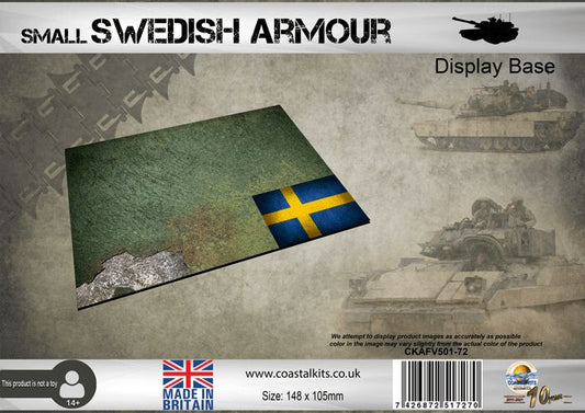 Small Swedish Armour Display Base