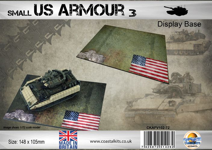 Small US Armour Display Base 3