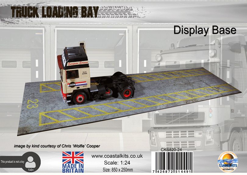 1:24 Scale Truck Loading Bay