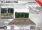 1:72 Scale V2 Launch Pad Base &amp; Background set