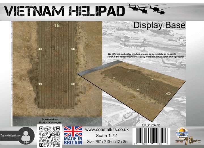 1:72 Vietnam Helipad