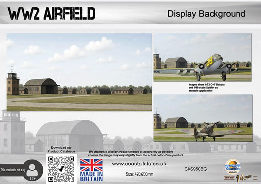 WW2 Airfield Display Background