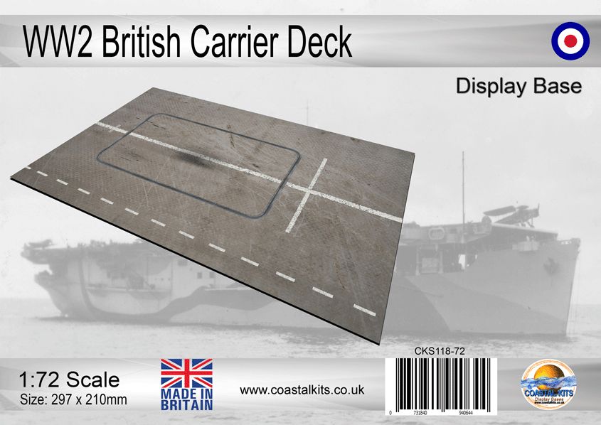 1:72 WW2 British Carrier Deck