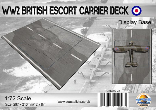 1:72 WW2 British Escort Carrier Deck